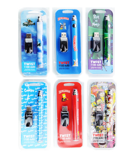 Twist Adjustable Voltage ( 1100 mAh) Battery with Charger - LA Wholesale Kings