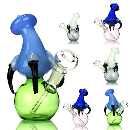 6" Claw Water Pipe with 14mm Male Bowl