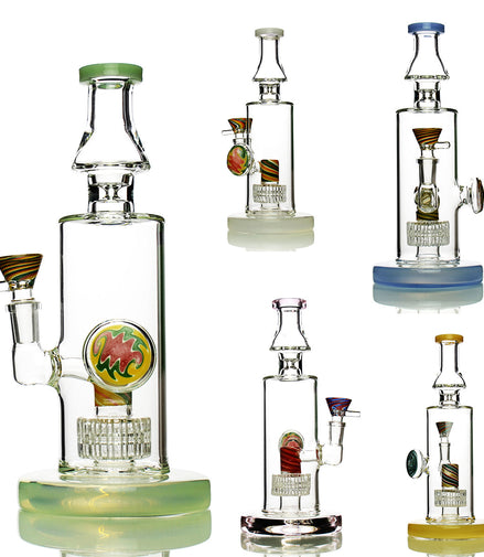 10" Reversal Design Water Pipe with Matrix Shower and 14mm Male Bowl