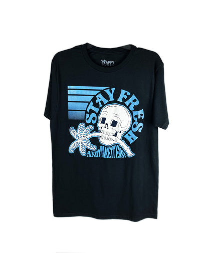 Stay Fresh 100% Cotton T-Shirt, Pack of 6 Units 1S, 2M, 2L, 1XL