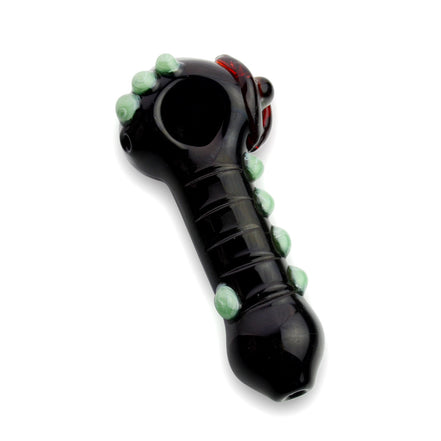 4.5" Hand Pipe Color Tube with Eye Design Approx 155 Grams - LA Wholesale Kings