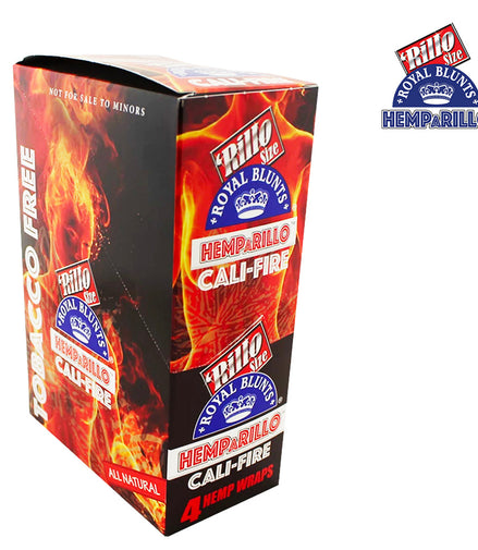 RILLO SIZE ROYAL BLUNTS A RILLO CALI-FIRE TOBACCO FREE - LA Wholesale Kings