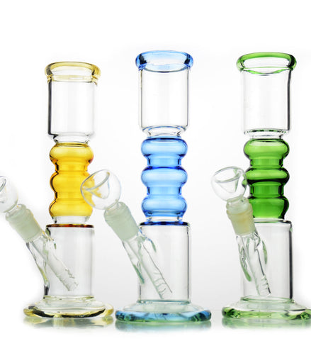 9.5" Straight Shooter Color Tube Handle Approx 360 Grams