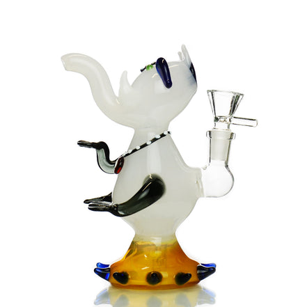 7" OM Elephant Novelty Design Water Pipe with 14mm Male Bowl