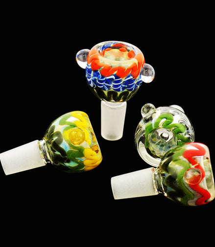 14mm Bowl Color Twisting Art Slide - LA Wholesale Kings