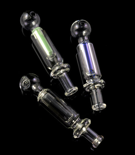 4.5" Oil Burner Pipe with Colored Perc - LA Wholesale Kings