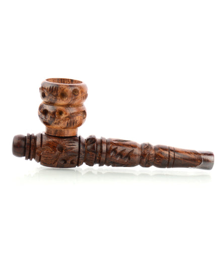 3" Rooz Wooden Hand Pipe
