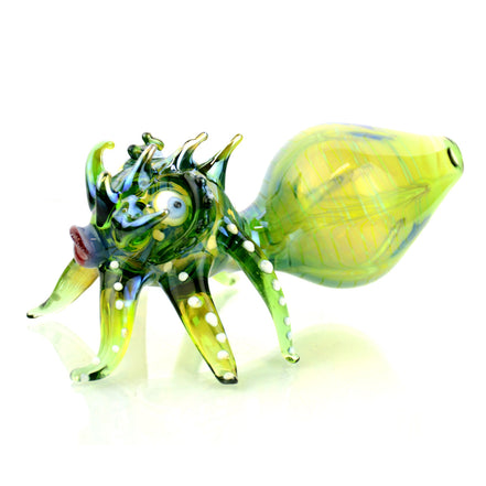 5" Spider Bee Color Tube Glass