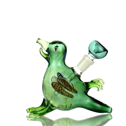 6" Bird Water Pipe with 14mm Male Bowl