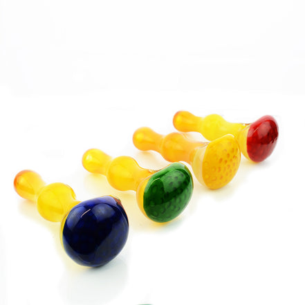 4.5" Hand Pipe Honey Head Art Spoon - LA Wholesale Kings