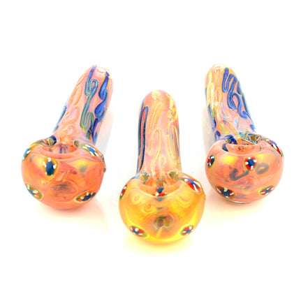 4.5" Gold Sticker Art Spoon - LA Wholesale Kings