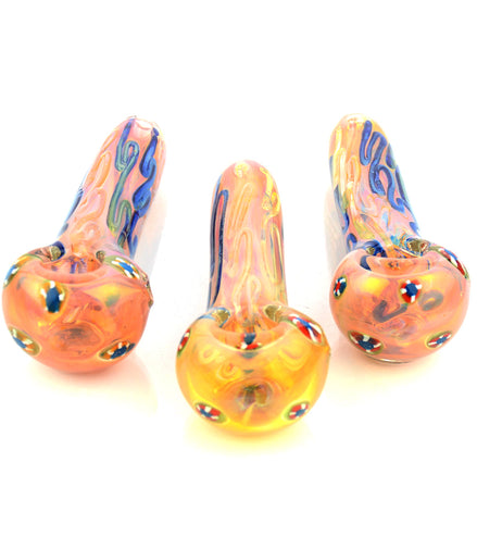 4.5" Gold Sticker Art Spoon - LA Wholesale Kings