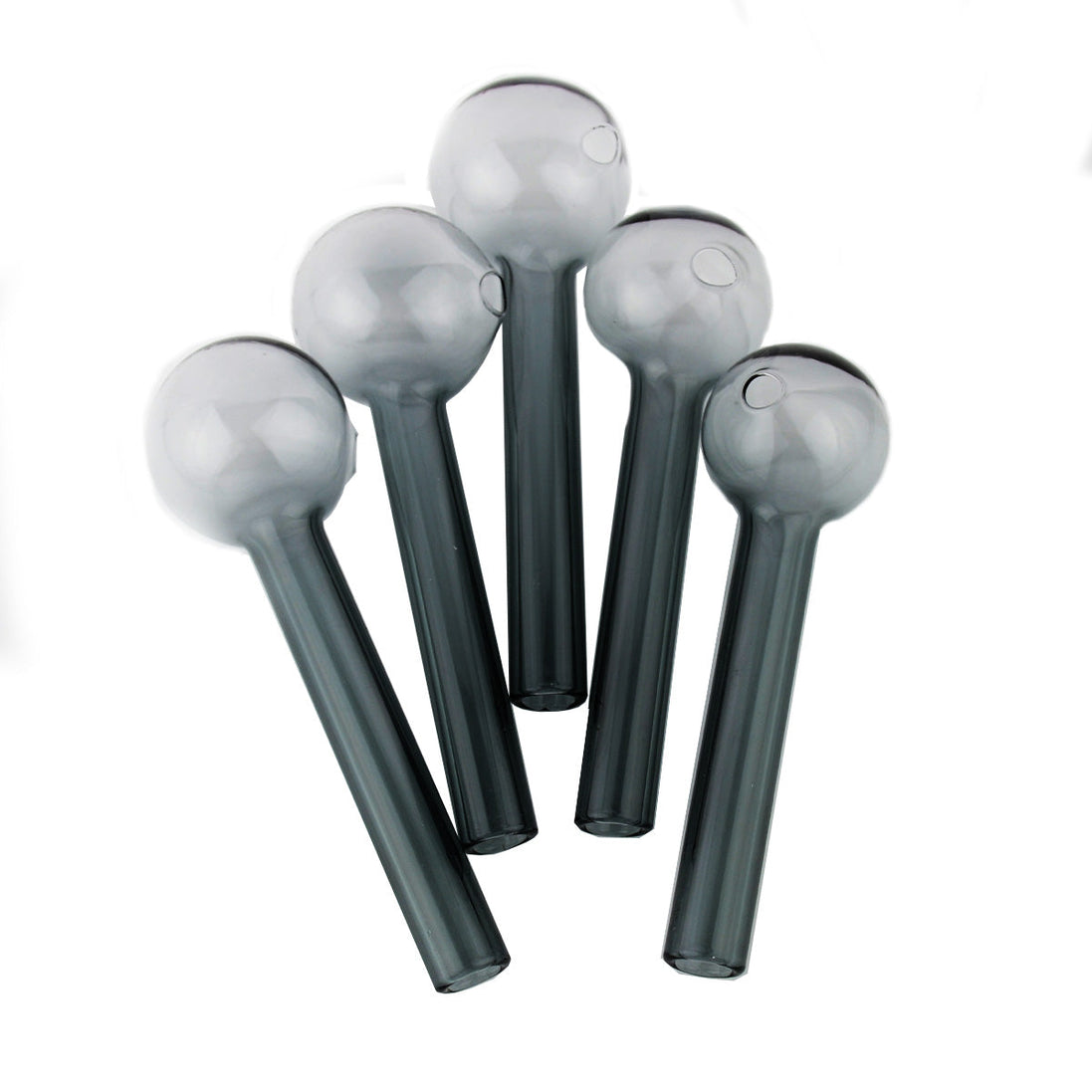 4" Black Tube Oil Pipe 25pcs Pack - LA Wholesale Kings