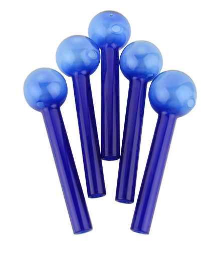 4" Blue Tube Oil Pipe 25pcs Pack - LA Wholesale Kings