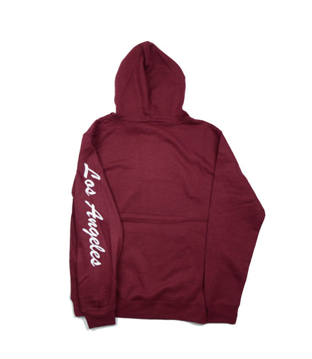 6 Pieces Pack of Burgundy Hoodie "GOAT" 1S-2M-2L-1XL