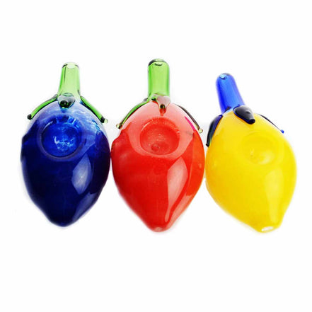 4" Hand Pipe Egg Plant Design - LA Wholesale Kings
