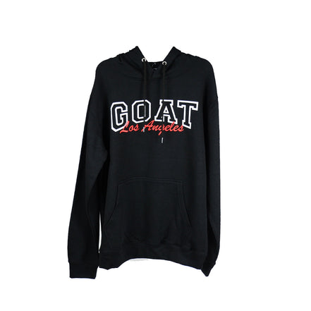 6 Pieces Pack of Black Hoodie "GOAT" 1S-2M-2L-1XL