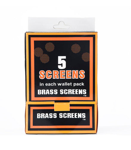 Brass Screen Five Screens in Each Wallet Pack 100 Wallet in Box - LA Wholesale Kings