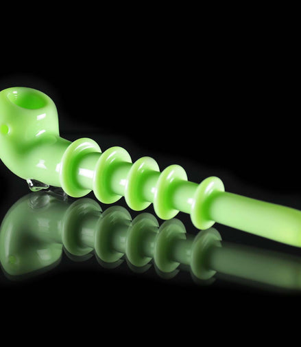 7” Sherlock Hand Pipe American made Milky tube - LA Wholesale Kings