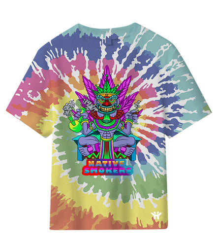 Aztec Art Polyester Short Sleeve T-Shirt -Pack of 6 Units  1-S, 1-M, 1-L, 1-XL, 1-XXL, 1-XXXL