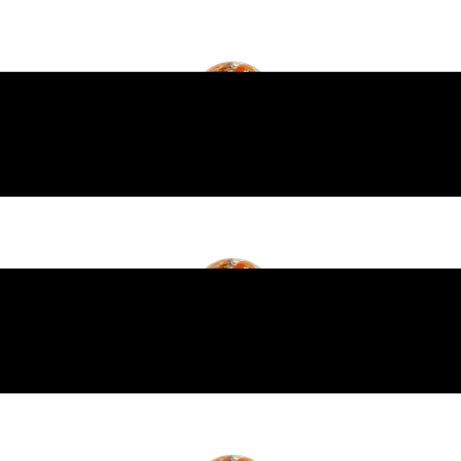 3.5" Hand Pipe Frit with Ring Spoon