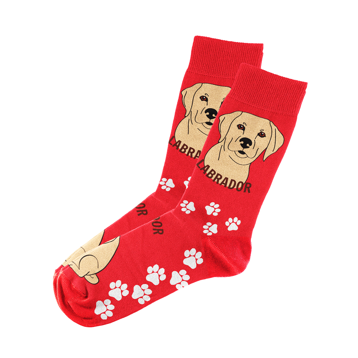Labrador Socks Unisex Unique Fun Design   Fits All, 70% Cotton, 25% Spandex, 5% Elastic