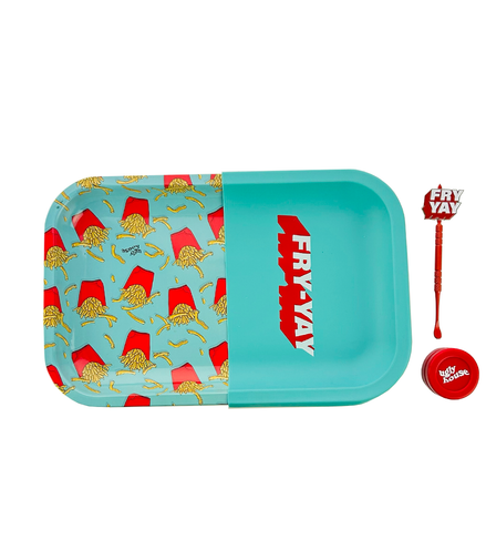 Medium Ugly House Metal Tray - 4-PC Dab Kit