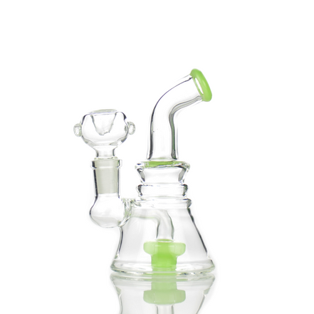 5" Slime Conical Bong Water Pipe with 14mm Male Bowl
