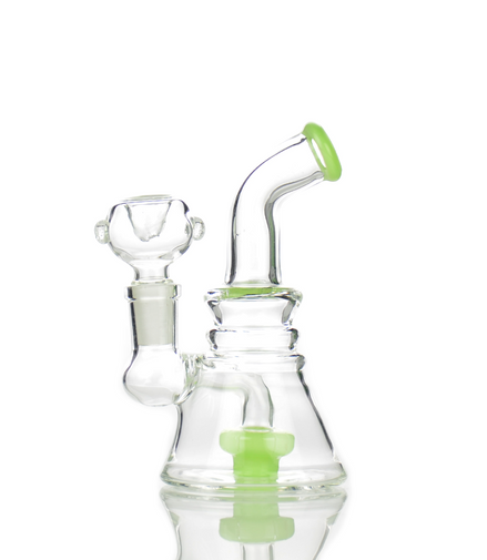 5" Slime Conical Bong Water Pipe with 14mm Male Bowl