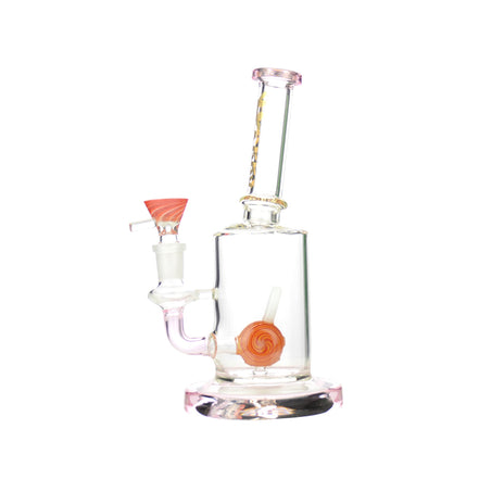 8" Candy Shower Water Pipe with 14mm Male Bowl