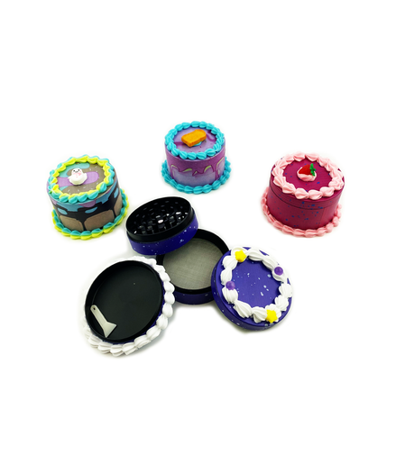 Cake Grinder 63mm 4 Parts Aluminum