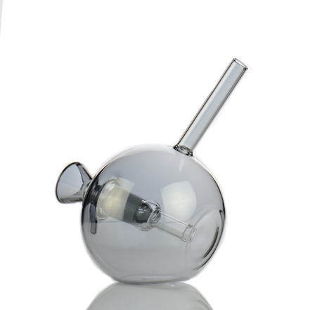 6" Electroplated Spherical Water Pipe Bong with 14mm Male Bowl