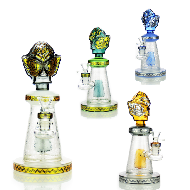 8.5" Egyptian Art Water Pipe Bong with 14mm Male Bowl