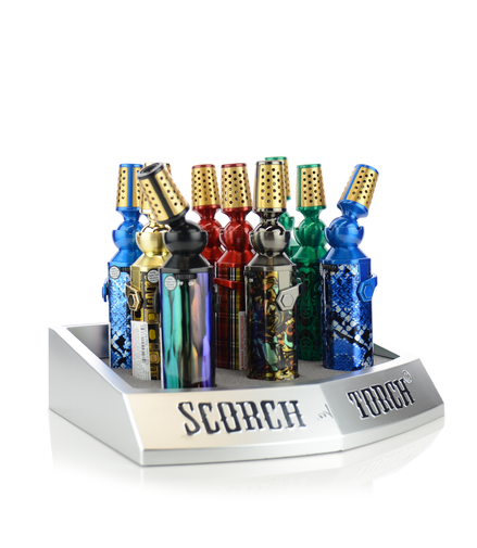 Scorch Torch - 360° Swivel Nozzle - 9 Torches Display
