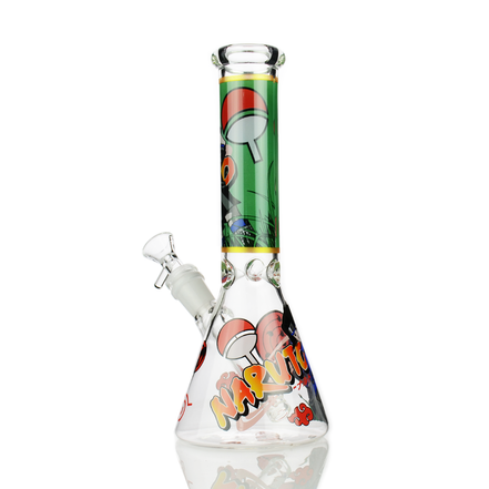 10" Naruto Beaker Decal with 14mm Male Bowl