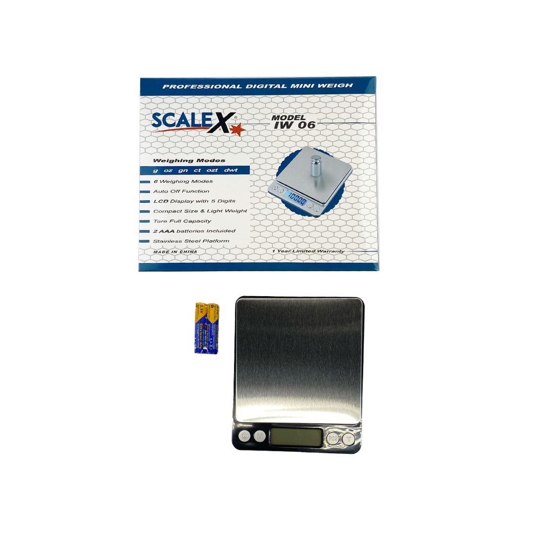 ScaleX IW06 Professional Digital Mini Weigh 2000 x 0.1g