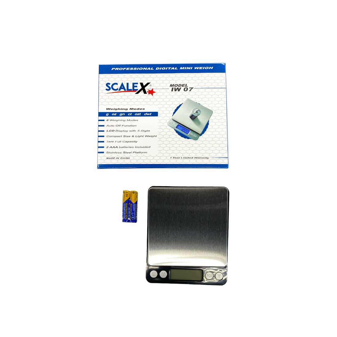 ScaleX IW07 Professional Digital Mini Weigh 500 x 0.01g