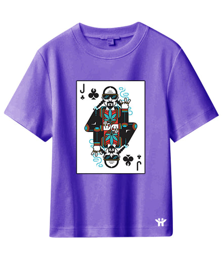 Snoopy Joker Polyester Short Sleeve T-Shirt - Pack of 6 Units  1S,1M, 1L, 1XL, 2XL, 3XL