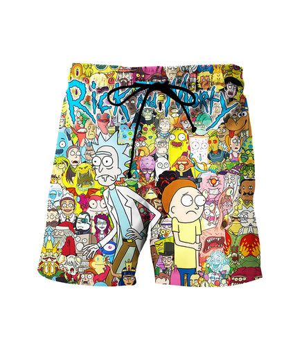Shorts 100% Polyester - Pack of 6 Sizes - 1-S,1-M,1-L,1-XL,1-2XL,1-3XL