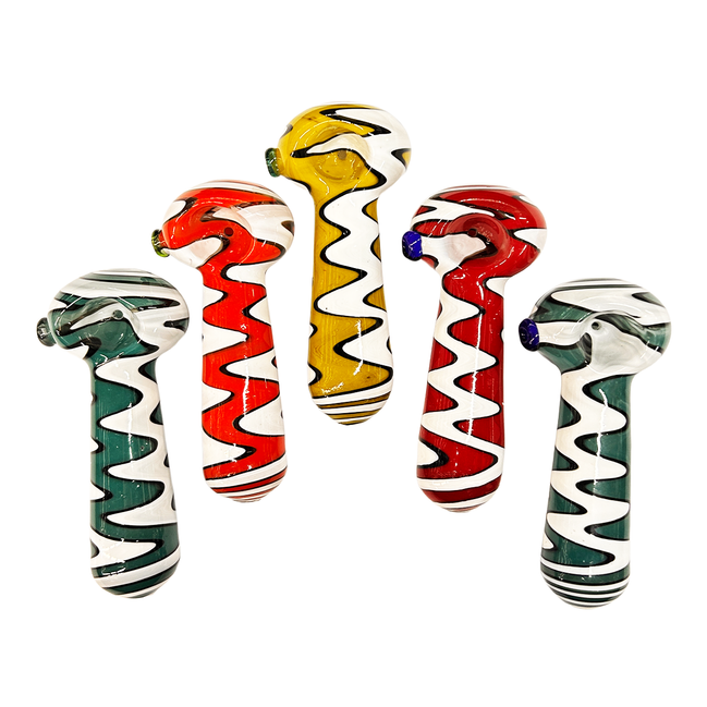 4.5" WigWag Hand Pipe Spoon