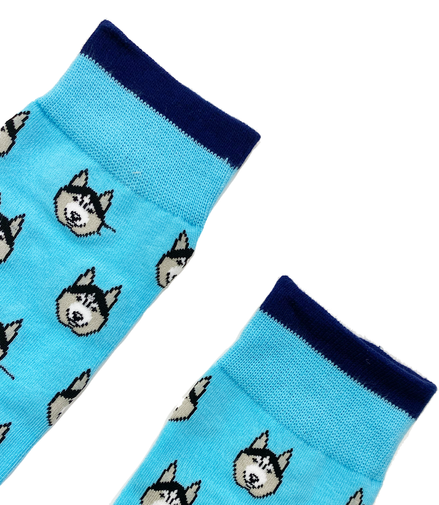 HUSKY Socks Fits All, 70% Cotton, 25% Spandex, 5% Elastic