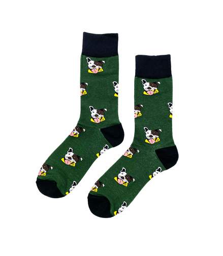 PIT BULL TERRIER Socks Fits All, 70% Cotton, 25% Spandex, 5% Elastic