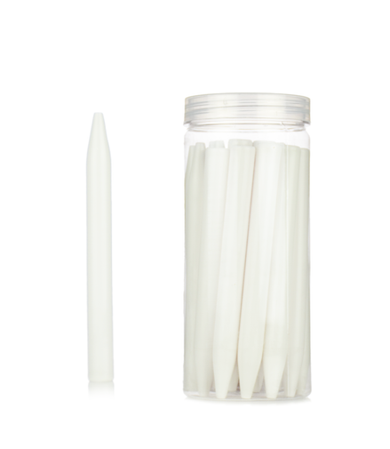 5" Ceramic Nectar Collector Straws Jar of 20ct