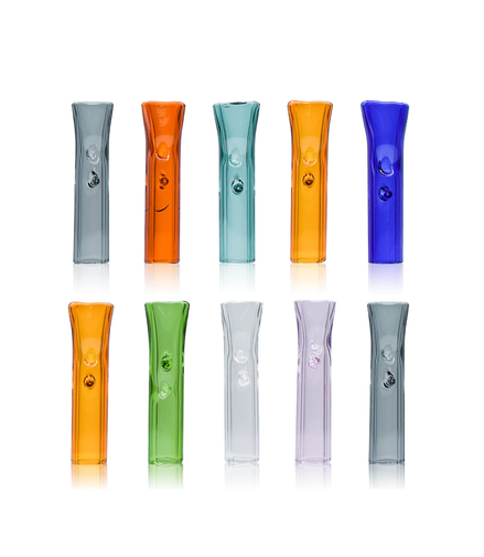 10mm Color Glass Tips - ( Pack of 100)