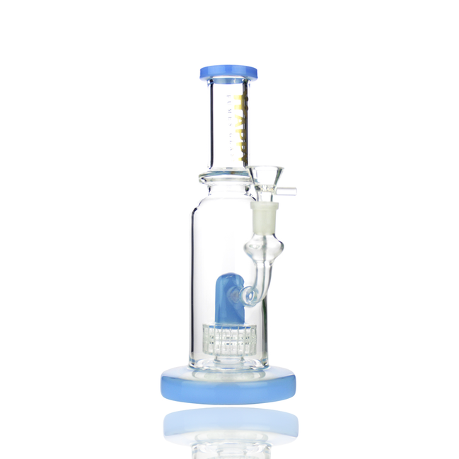 10" Water Pipe with Matrix Shower and 14mm Male Bowl