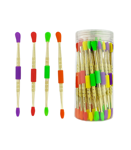 Gold Dabber with Silicone Cover 50pcs Jar