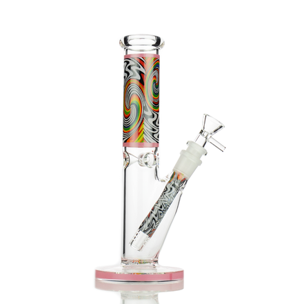 10" Straight Shooter WigWag Decal with 14mm Male Bowl