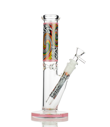 10" Straight Shooter WigWag Decal with 14mm Male Bowl