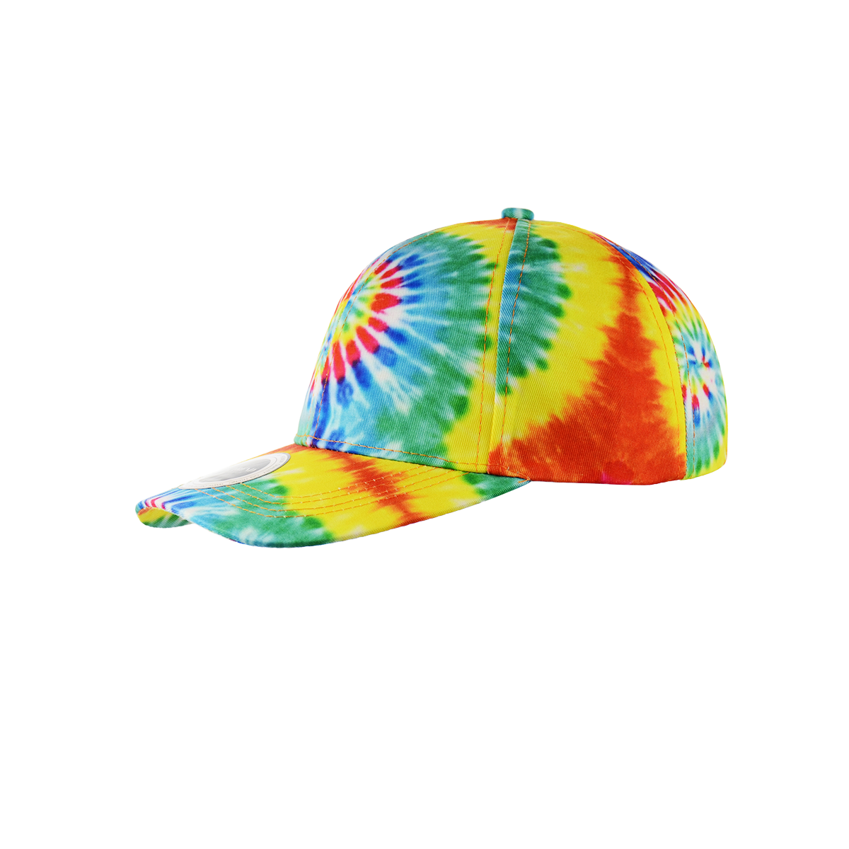 Tie Dye Print Baseball Hat Snapback