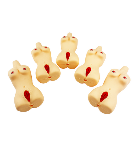 4.5" Naked Lady Silicone Hand Pipe Spoon